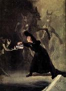 Francisco de goya y Lucientes The Bewitched Man oil